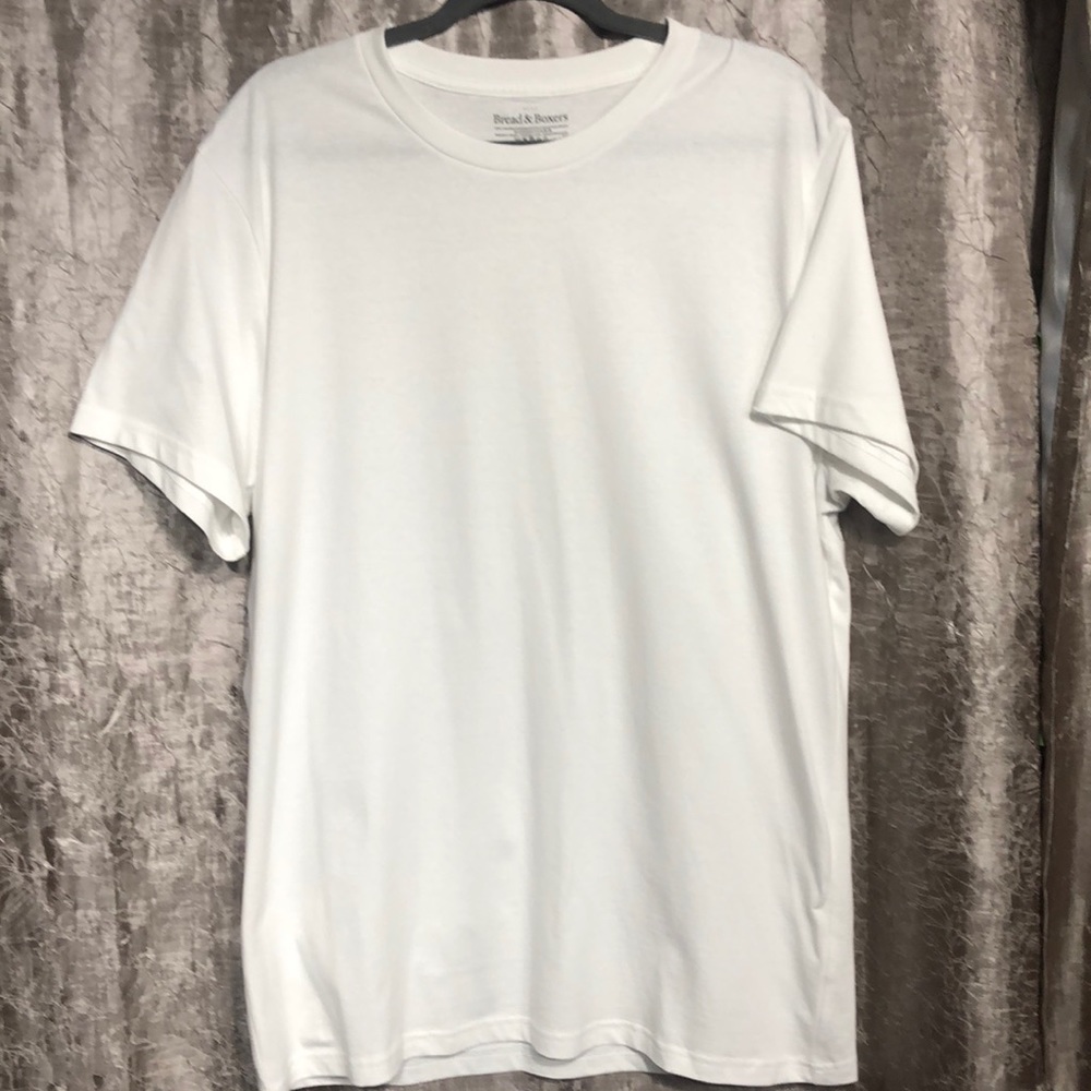 Bread & Boxers Men’s XL White T-Shirt